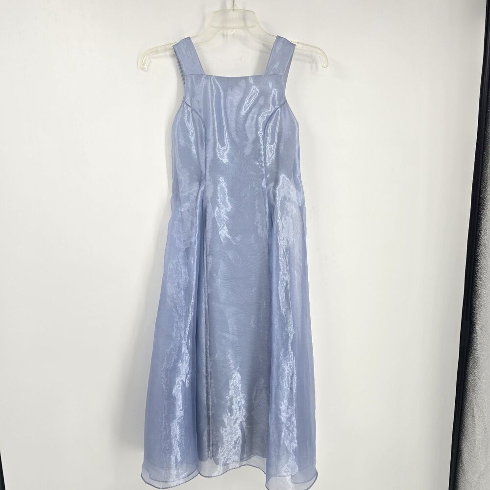Jessica McClintock Girls Blue Cinderella  Flower Girl/Formal Dress Youth Sz 8